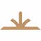Ekena Millwork Richland Timber Gable Bracket, Western Red Cedar, 72"W x 33"H x 5 1/2"D x 5 1/2"F, 11/12 Pitch GBW072X33X0606RIC00SWR - alternate 1